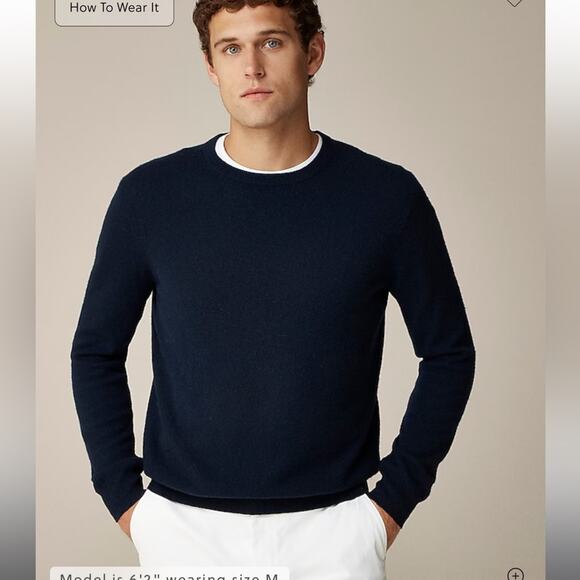 J.Crew Cashmere crewneck sweater - Picture 1 of 5